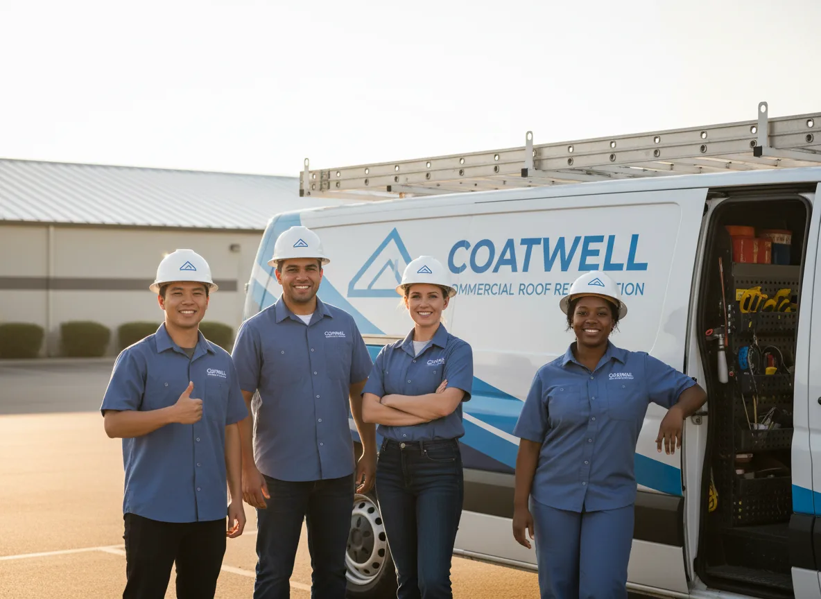 Commercial roof coating company in Sykesville, PA
